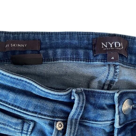 NYDJ Ami Skinny Blue Jeans - Size 4 - Picture 5 of 5